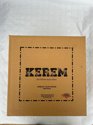 'KEREM' GOBELET EN CARTON 7 OZ- 1000 PCS
