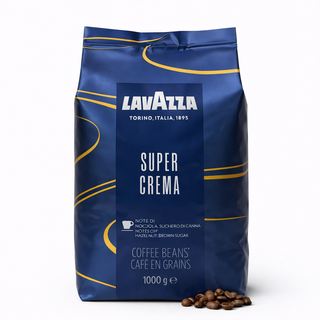 Lavazza Super Crema – Café en Grains 1kg