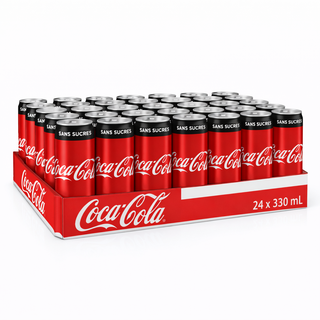 COCA COLA ZERO 33CLx24