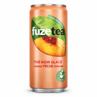 FUZE TEA PECHE 0,33CLx24