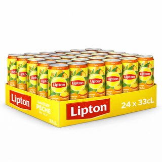 LIPTON ICETEA PECHE 33CLx24