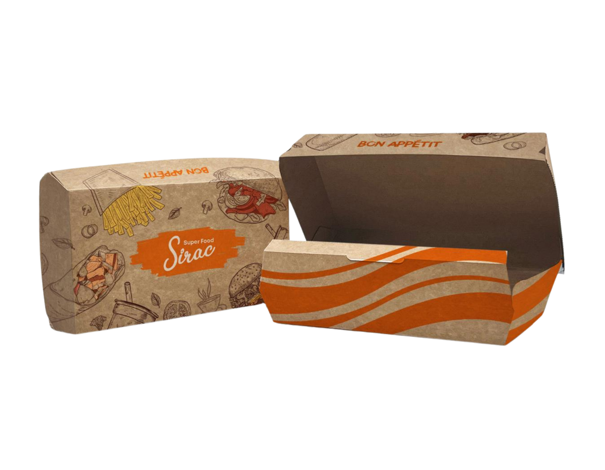 BOÎTES D'EMBALLAGE ALIMENTAIRE SIRAC