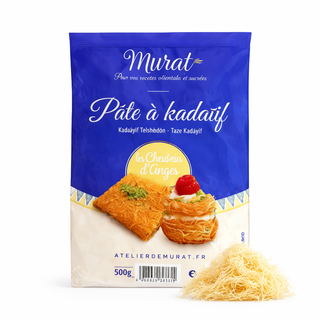 Pâte à Kadaïf (kadayif) Murat – 500g x 12