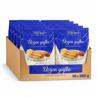 Pâte Feuilletée Triangle (Üçgen Yufka) Murat – 360g X 16