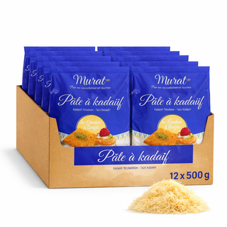 Pâte à Kadaïf (kadayif) Murat – 500g x 12