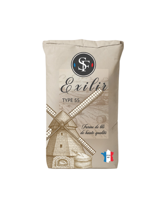 EXILIR – FARINE DE BLÉ TYPE 55 (25 KG)