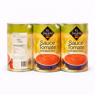 Sauce Tomate Aromatisée – Pizza sosu - Les Jardins d’Adrien 4125gr