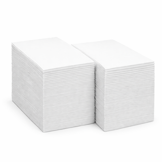 SERVIETTES BLANC 33X33