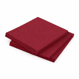 SERVIETTES 40x40 BORDO 2000 PCS