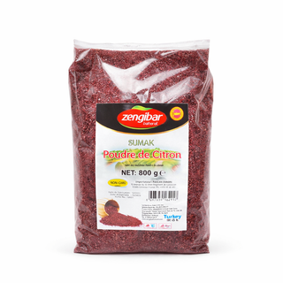 ZENGIBAR POUDRE DE CITRON (SUMAK) 800 G