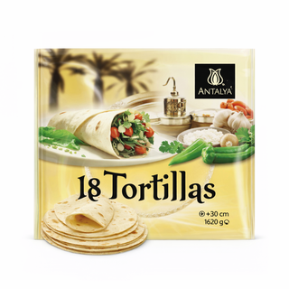 Tortillas 30 cm – 108 pcs (1620 g)